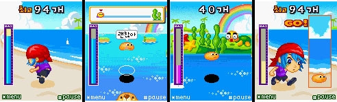 물가에 돌튕기기2 게임 스크린샷 2